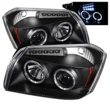 Picture of Spyder Dodge Magnum 05-07 Projector Headlights LED Halo LED Blk Not Included PRO-YD-DMAG05-LED-BK