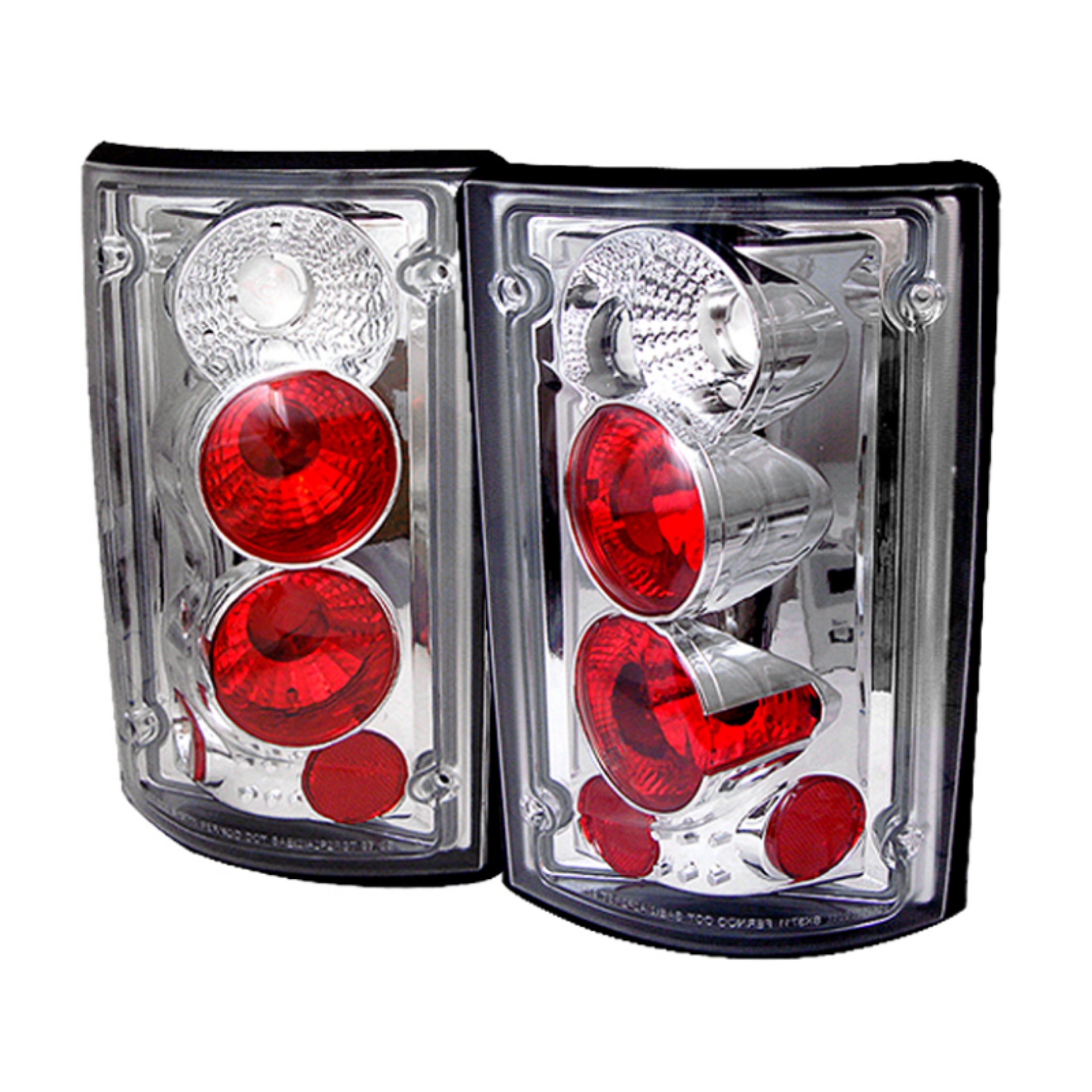 Picture of Spyder Ford Excursion 00-06-Econoline 150-250-350-450-550 95-06 Euro Tail Lights Chrm ALT-YD-FEC00-C
