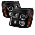 Picture of Spyder Cadillac Escalade 02-06 Projector Xenon-HID Model- LED Halo DRL Blk PRO-YD-CE02-HID-DRL-BK
