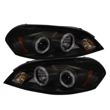 Picture of Spyder Chevy Impala 06-13 Projector Headlights LED Halo LED Blk Smke PRO-YD-CHIP06-HL-BSM
