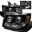Picture of Spyder Chevy Suburban 1500 07-14 Projector Headlights LED Halo LED Blk PRO-YD-CSUB07-HL-BK