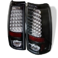 Picture of Spyder Chevy Silverado 1500 99-02 Not Fit Stepside LED Tail Lights Blk ALT-YD-CS99-LED-BK