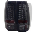 Picture of Spyder Chevy Silverado 1500 99-02 Not Fit Stepside LED Tail Lights Smke ALT-YD-CS99-LED-SM