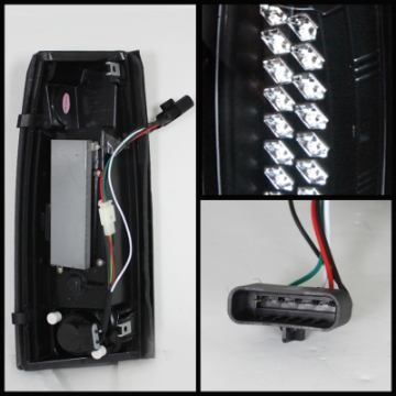 Picture of Spyder Chevy C-K Series 1500 88-98-Blazer 92-94 LED Tail Lights Blk ALT-YD-CCK88-LED-BK