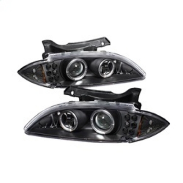 Picture of Spyder Chevy Cavalier 95-99 Projector Headlights LED Halo Replaceable LEDs Blk PRO-YD-CCAV95-BK