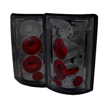 Picture of Spyder Ford Excursion 00-06-Econoline 150-250-350-450-550 95-06 Euro Tail Lights Smk ALT-YD-FEC00-SM