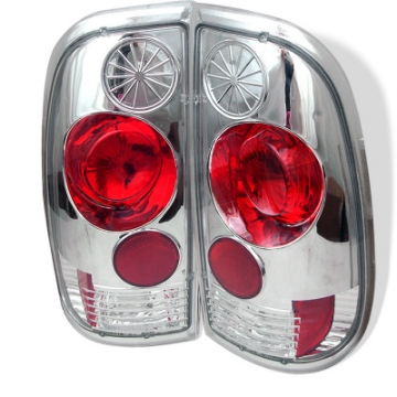 Picture of Spyder Ford F150 side 97-03-F250-350-450-550 Super Duty 99-07 Euro Tail Lights Chrm ALT-YD-FF15097-C