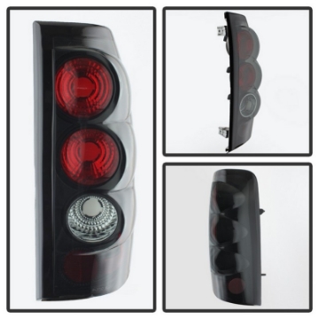 Picture of Spyder Chevy Silverado 1500 03-06 Does Not Fit StepsideEuro Tail Lights Blk Smke ALT-YD-CS03-BSM