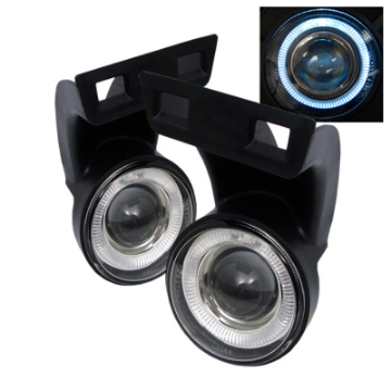 Picture of Spyder DODGE RAM 1500 1994-2001 Halo Projector Fog Lights w-swch - Clear FL-P-DRAM94-HL