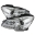 Picture of Spyder Mercedes Benz W204 C-Class 12-13 Projector Halogen Model- DRL Chrm PRO-YD-MBW20412-DRL-C