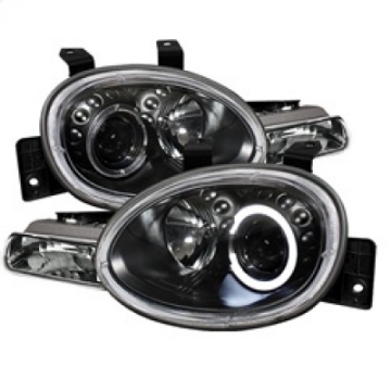 Picture of Spyder Dodge Neon 95-99-Plymouth Neon 95-99 Projector Headlights LED Halo Blk PRO-YD-DN95-HL-BK