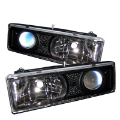 Picture of Spyder Chevy C-K Series 1500 88-99Projector Headlights Blk High 9005 Not Included PRO-YD-CCK88-BK