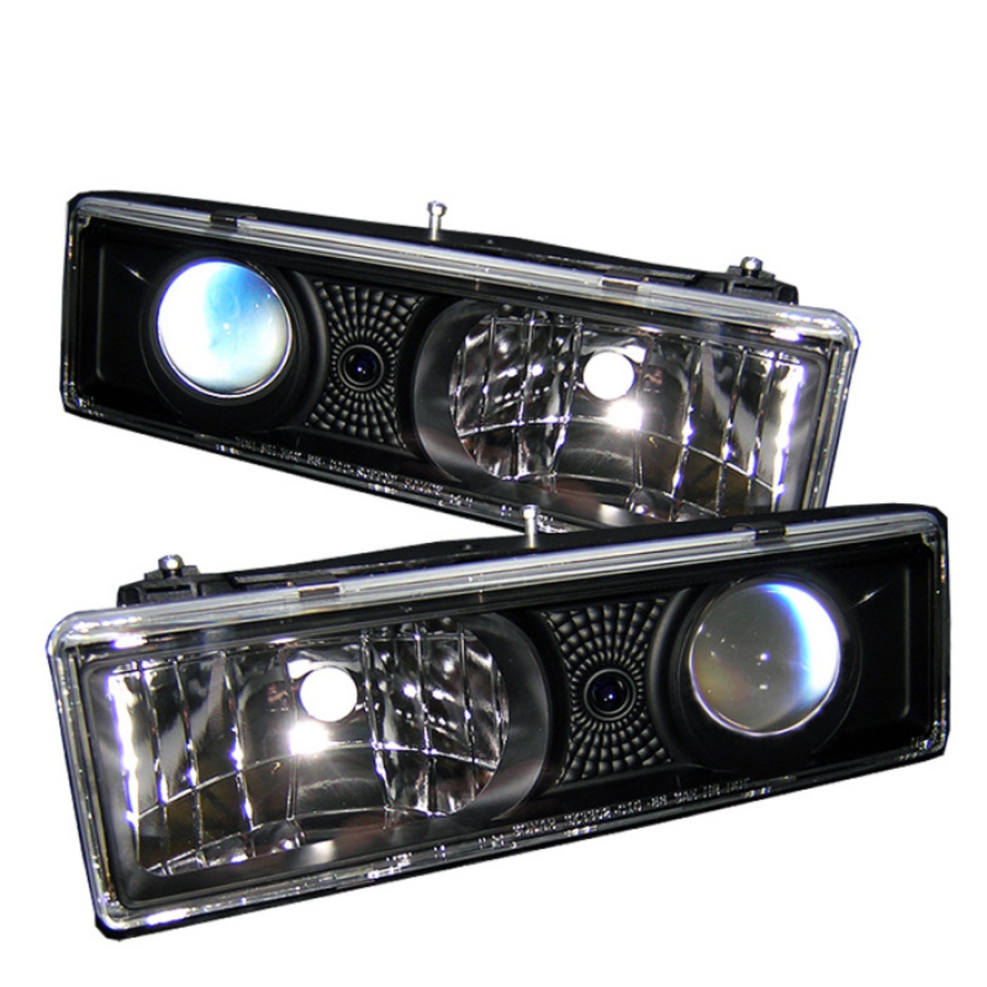 Picture of Spyder Chevy C-K Series 1500 88-99Projector Headlights Blk High 9005 Not Included PRO-YD-CCK88-BK