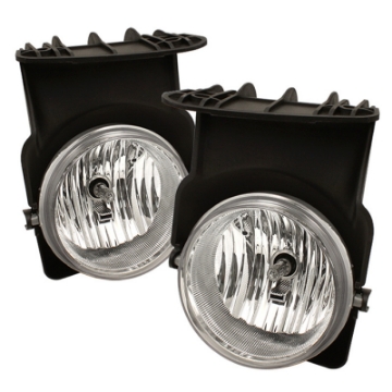 Picture of Spyder GMC Sierra 1500-2500 03-06-Sierra 1500HD-2500HD 03-06 OEM Fog Lightswo-switch Clear FL-GS03-C