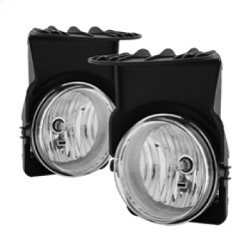Picture of Spyder GMC Sierra 1500-2500 03-06-Sierra 1500HD-2500HD 03-06 OEM Fog Lightswo-switch Clear FL-GS03-C