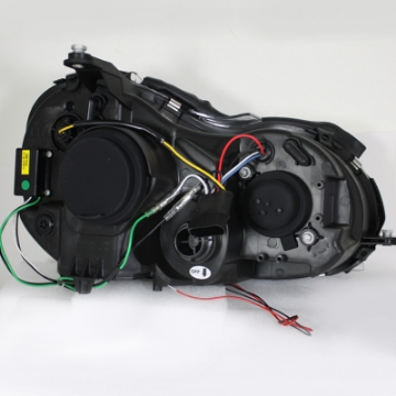 Picture of Spyder Mercedes Benz CLK 03-09 Projector Halogen Model- LED Halo DRL Blk PRO-YD-MBCLK03-DRL-BK