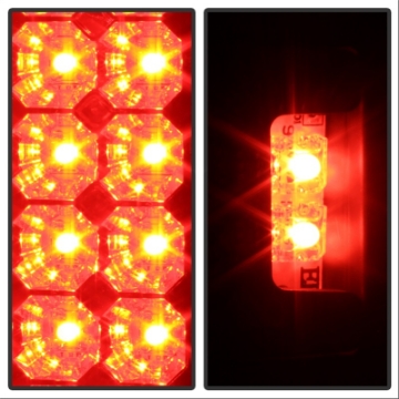 Picture of Spyder Ford F150 side 97-03-F250 Super Duty 99-07 LED Tail Lights Blk Smke ALT-YD-FF15097-LED-BSM