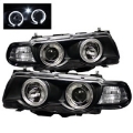 Picture of Spyder BMW E38 7-Series 99-01 Projector Headlights 1PC Xenon- LED Halo Blk PRO-YD-BMWE3899-HID-HL-BK
