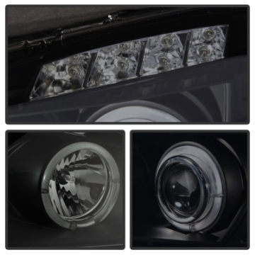 Picture of Spyder Pontiac Grand Prix 04-08 Projector Headlights LED Halo LED Blk Smke PRO-YD-PGP04-HL-BSM