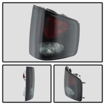 Picture of Spyder Chevy S10 94-04-Isuzu Hombre 96-00 Euro Tail Lights Blk Smke ALT-YD-CS1094-BSM