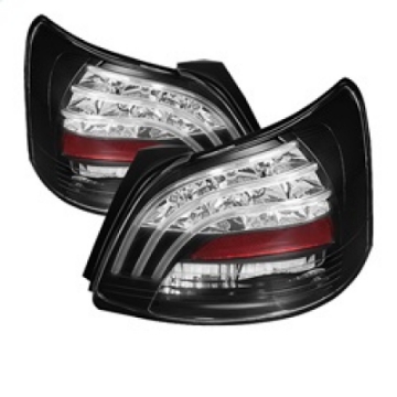 Picture of Spyder Toyota Yaris 07-09 4Dr LED Tail Lights Blk ALT-YD-TYA074D-LED-BK