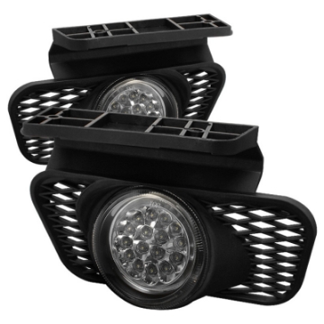 Picture of Spyder Chevy Silverado 03-06 LED Fog Lights w-swch FL-LED-CSIL03-C