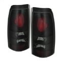 Picture of Spyder Chevy Silverado 1500 99-02 Not Fit Stepside Euro Style Tail Lights Blk Smke ALT-YD-CS99-BSM