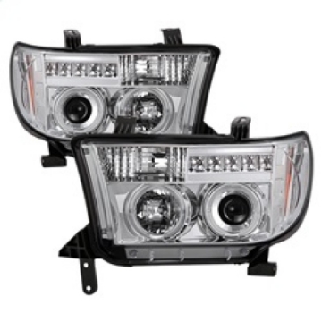 Picture of Spyder Toyota Tundra 07-13 Projector Headlights LED Halo LED Chrm PRO-YD-TTU07-HL-C