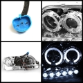 Picture of Spyder Ford F150 97-0 Projector - LED Halo Amber Reflector LED Chrome PRO-YD-FF15097-1P-AM-C