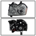 Picture of Spyder Jeep Grand Cherokee 05-07 Projector Headlights LED Halo LED Smke PRO-YD-JGC05-HL-SMC
