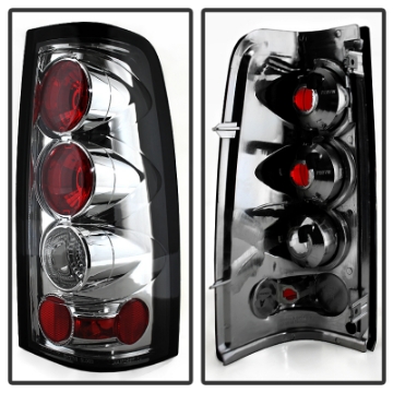 Picture of Spyder Chevy Silverado 1500 03-06 Does Not Fit StepsideEuro Style Tail Lights Chrm ALT-YD-CS03-C