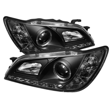 Picture of Spyder Lexus IS300 01-05 Projector Headlights Xenon-HID - LED Halo DRL Blk PRO-YD-LIS01-HID-DRL-BK