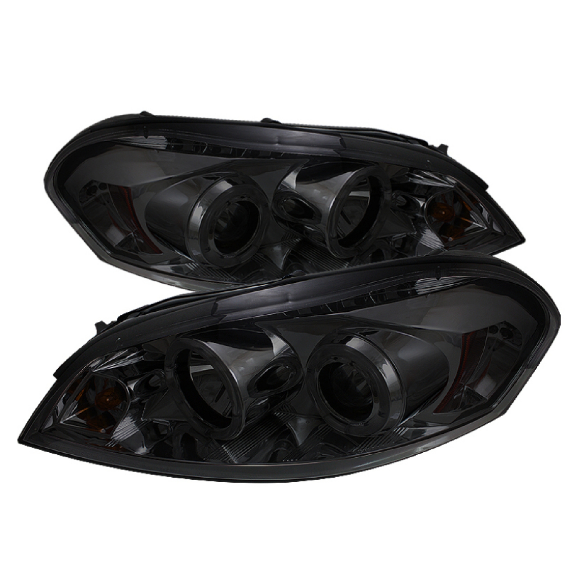 Picture of Spyder Chevy Impala 06-13 Projector Headlights LED Halo LED Smke PRO-YD-CHIP06-HL-SM