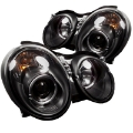 Picture of Spyder Mercedes Benz CLK 98-02 Projector Headlights Halogen Model- LED Halo Blk PRO-YD-MBCLK98-HL-BK