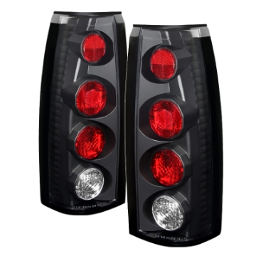 Picture of Spyder Chevy C-K Series 1500-2500 88-98-GMC Sierra 88-98 Euro Style Tail Lights Blk ALT-YD-CCK88-BK