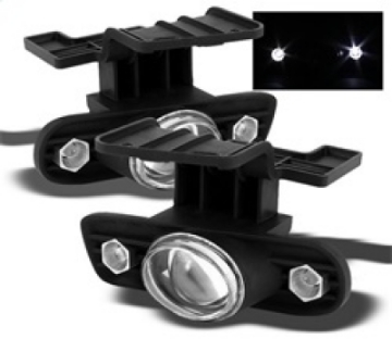 Picture of Spyder Chevy Silverado 99-02- Suburban 00-06 Halo Projector Fog Lights w-swch Clear FL-P-CS99-HL