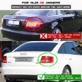 Picture of Spyder Audi A6 05-08 4Dr Sedan Light Bar LED Tail Lights Smke ALT-YD-AA605-LBLED-SM