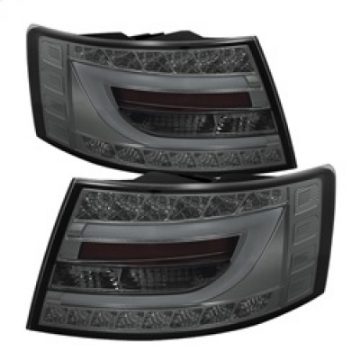 Picture of Spyder Audi A6 05-08 4Dr Sedan Light Bar LED Tail Lights Smke ALT-YD-AA605-LBLED-SM