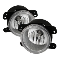 Picture of Spyder Dodge Magnum 05-08-Journey 09-10 Jeep Wrangler 07-09 OEM Fog Lights W-Switch Clear FL-DM05-C