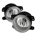 Picture of Spyder Dodge Magnum 05-08-Journey 09-10 Jeep Wrangler 07-09 OEM Fog Lights W-Switch Clear FL-DM05-C