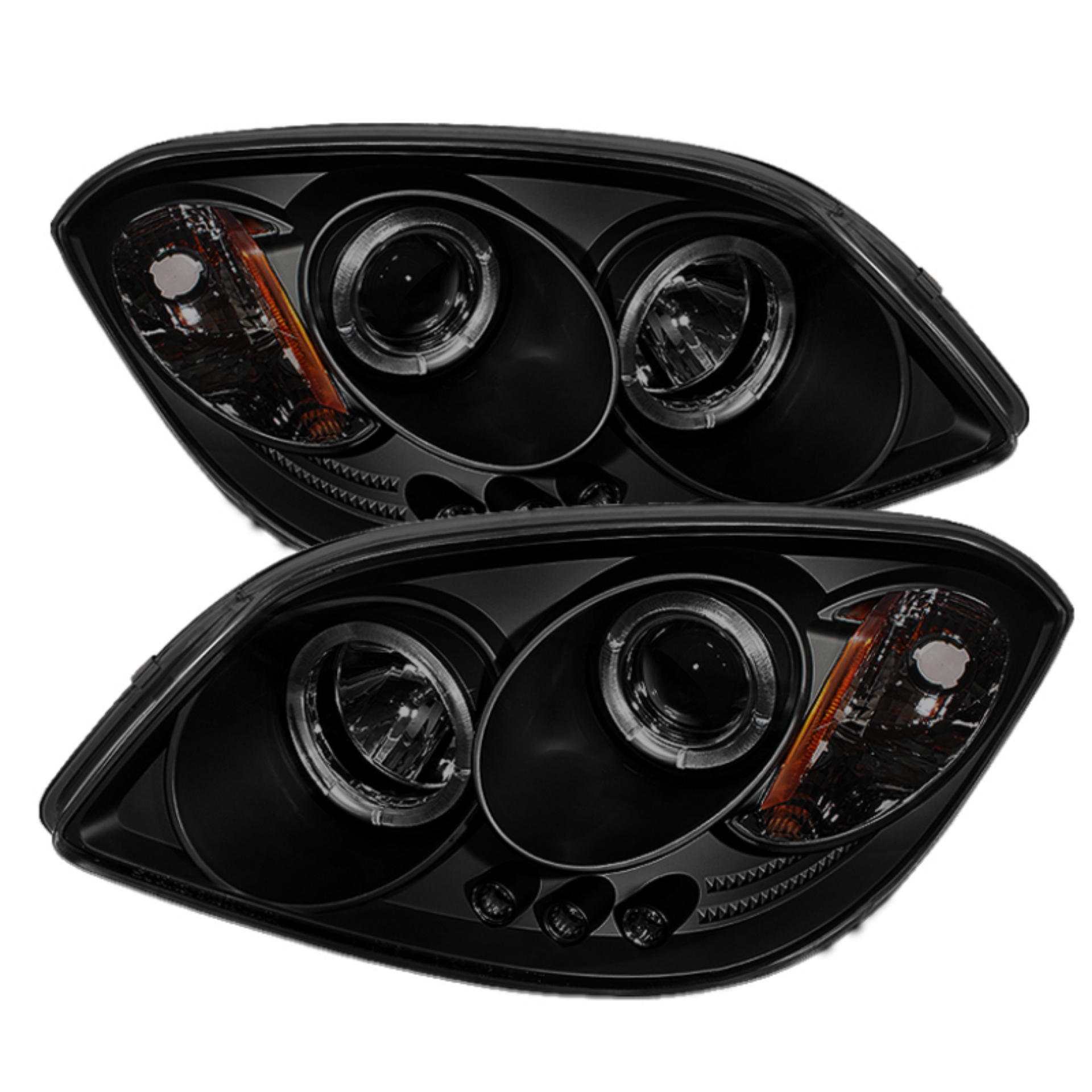 Picture of Spyder Chevy Cobalt 05-10 Projector Headlights LED Halo LED Blk Smke PRO-YD-CCOB05-HL-BSM