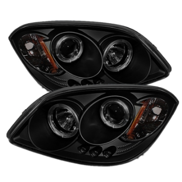 Picture of Spyder Chevy Cobalt 05-10 Projector Headlights LED Halo LED Blk Smke PRO-YD-CCOB05-HL-BSM