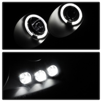 Picture of Spyder Chevy Cobalt 05-10 Projector Headlights LED Halo LED Blk Smke PRO-YD-CCOB05-HL-BSM