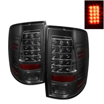 Picture of Spyder Dodge Ram 1500 09-14 10-14 LED Tail Lights Incandescent only - Smke ALT-YD-DRAM09-LED-SM