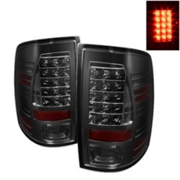 Picture of Spyder Dodge Ram 1500 09-14 10-14 LED Tail Lights Incandescent only - Smke ALT-YD-DRAM09-LED-SM