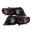 Picture of Spyder BMW E46 3-Series 02-05 4DR Projector Headlights 1PC LED Halo Blk PRO-YD-BMWE4602-4D-AM-BK