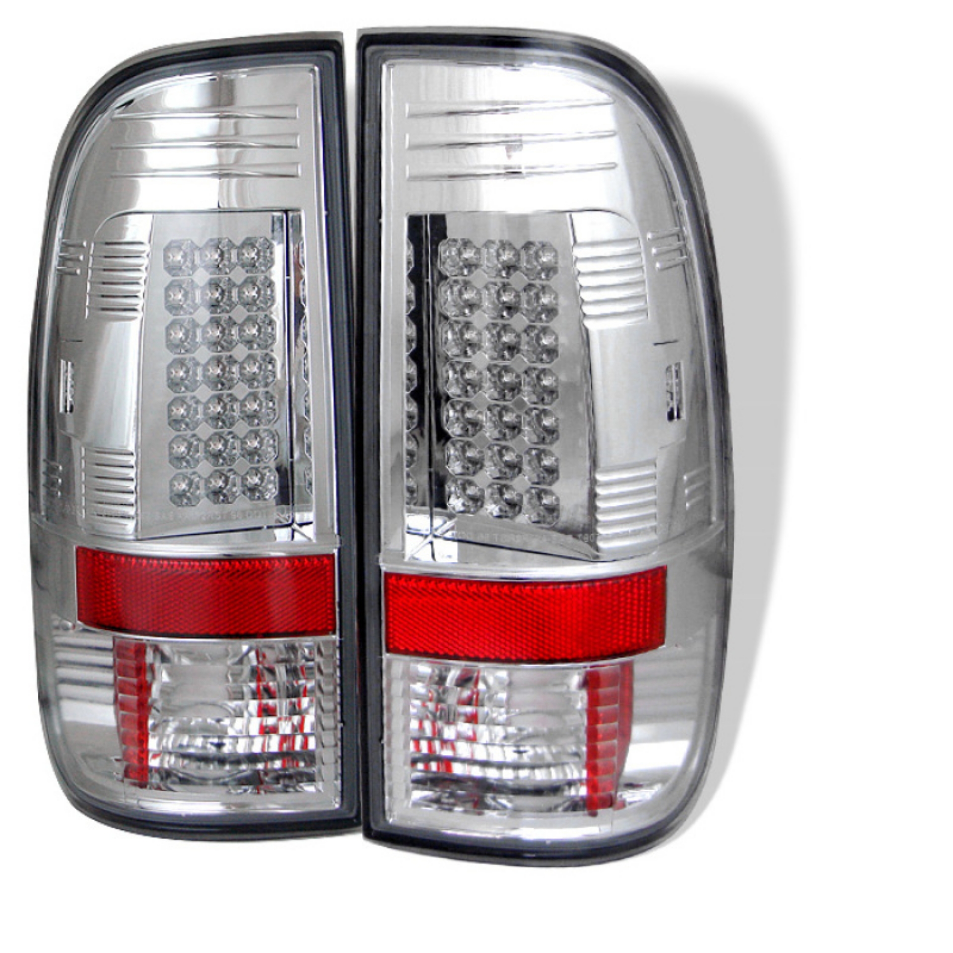 Picture of Spyder Ford F150 side 97-03-F250-350-450 Super Duty 99-07 LED Tail Lights Chrm ALT-YD-FF15097-LED-C