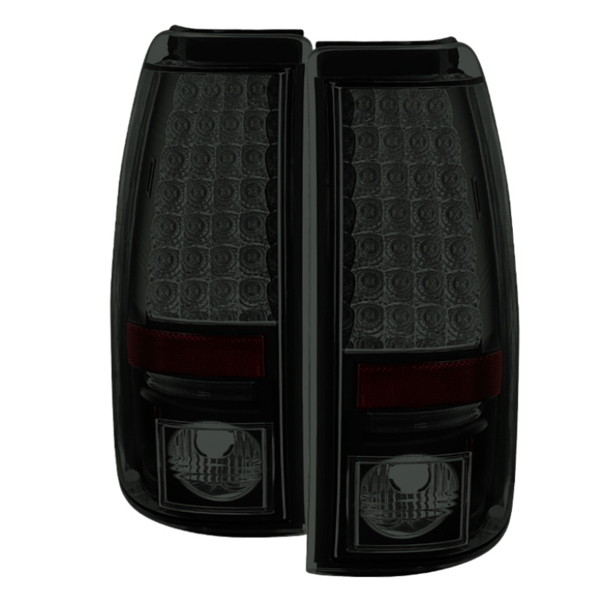 Picture of Spyder Chevy Silverado 1500 03-06 Not Fit StepsideLED Tail Lights Blk Smke ALT-YD-CS03-LED-BSM