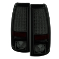 Picture of Spyder Chevy Silverado 1500 03-06 Not Fit StepsideLED Tail Lights Blk Smke ALT-YD-CS03-LED-BSM