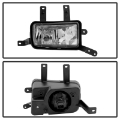 Picture of Spyder Chevy Suburban Tahoe 2015-17 OEM Fog Lights W-Chrm trim Cover and Switch Clear FL-CTAH15-C